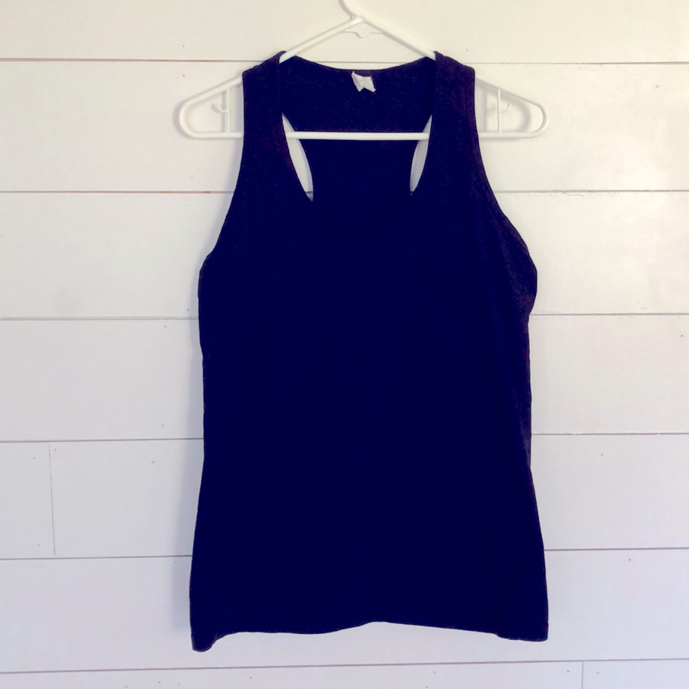 Black Racerback Tank